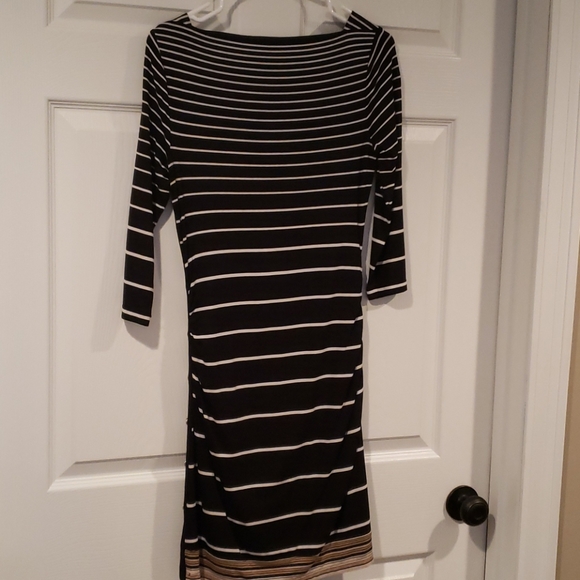 White House Black Market black & white dress - Picture 5 of 5